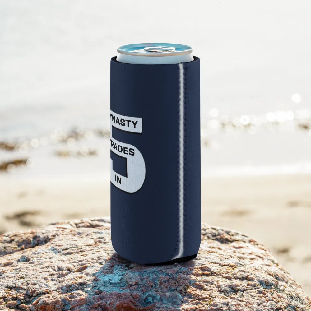 Copy of Dynasty Trades in 5 - Koozie (Slim Navy) product image (9)