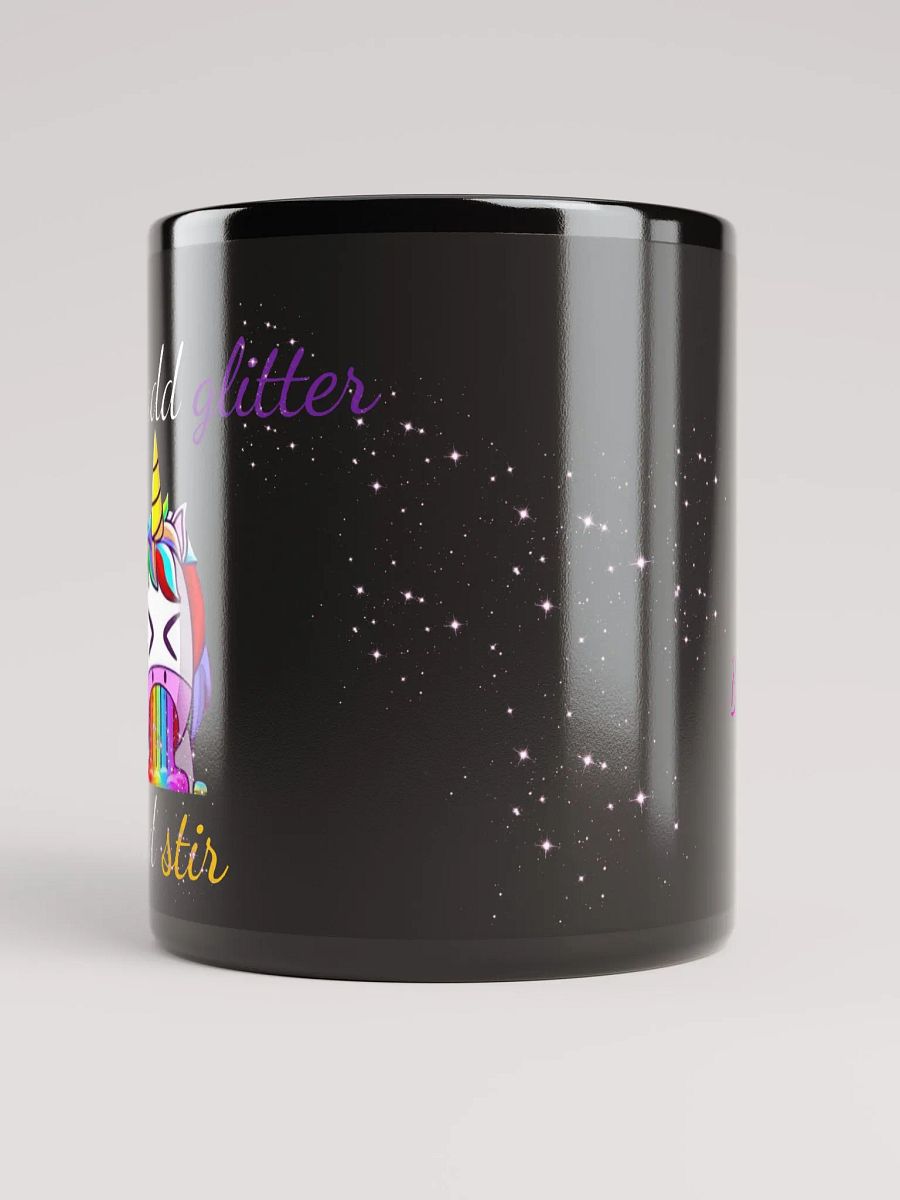 Just Add Glitter And Stir - Black product image (3)