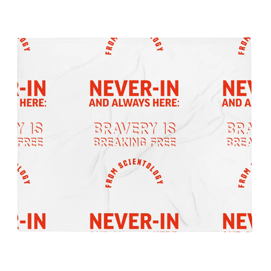 Never-In Throw Blanket product image (1)