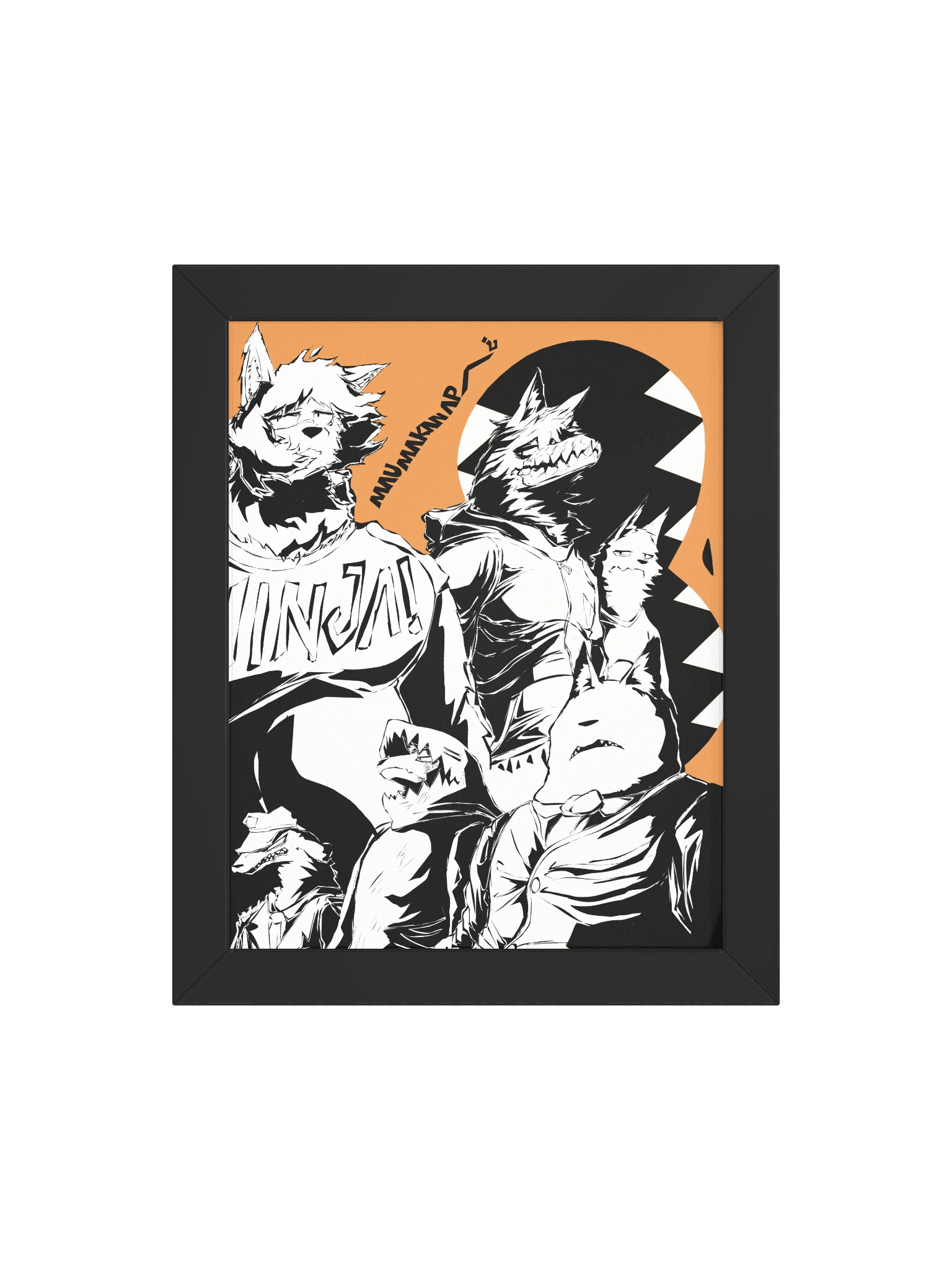 POSTERS | MMA FAN-ART #1 (B&W EDITION) Framed product image (6)