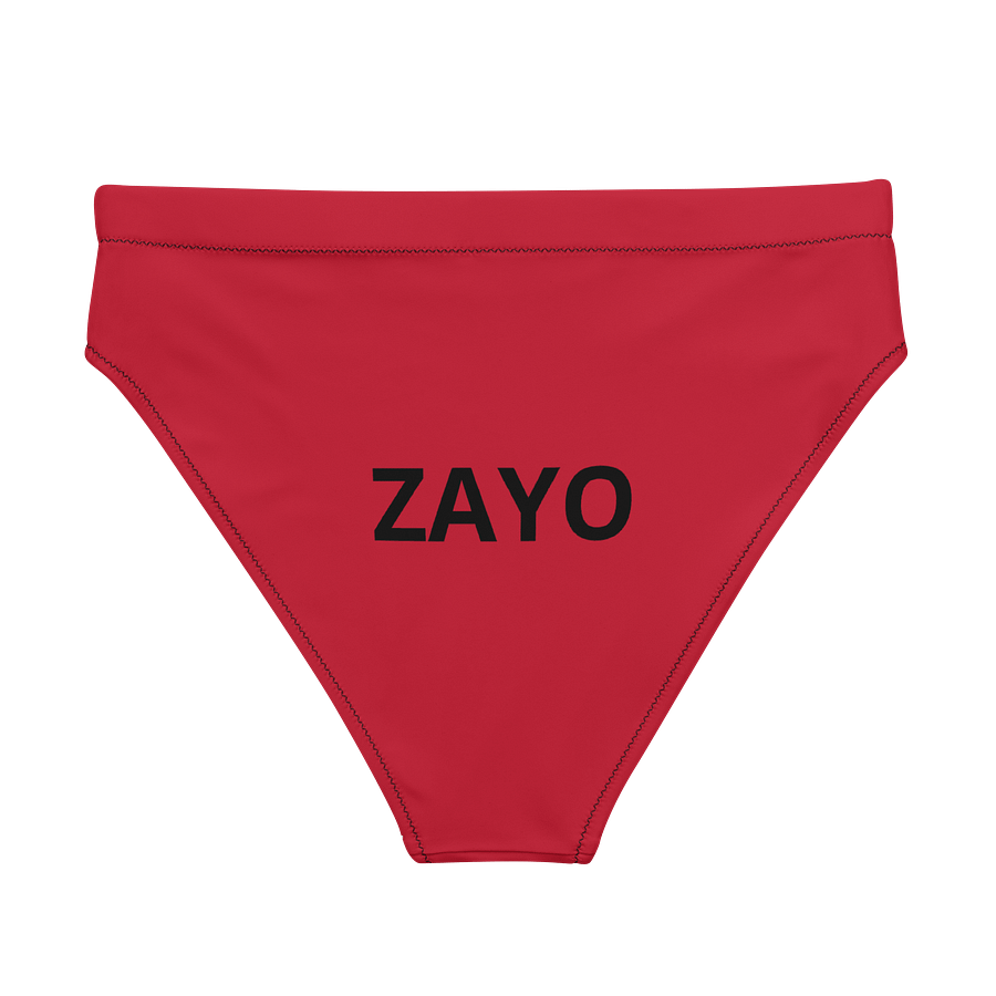 Vibrant Red 'ZAYO' All-Over Bikini Bottoms product image (3)