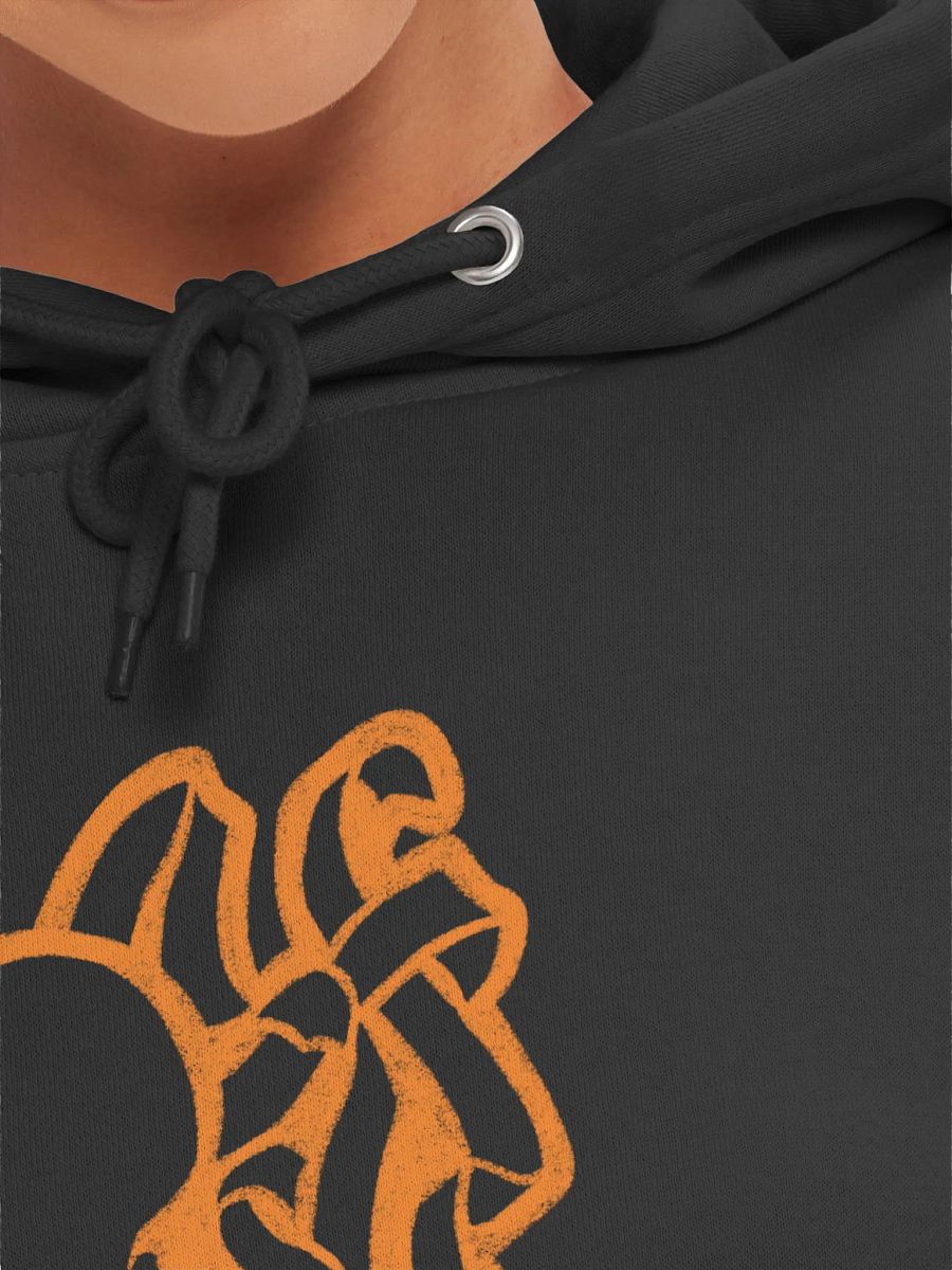 Orange Logo Premium Hoodie product image (49)