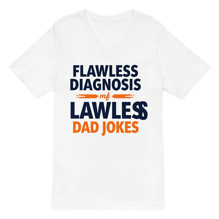 Flawless Diagnosis V-Neck Tee product image (2)