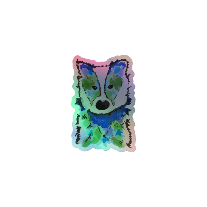 Honey Badger Holographic Sticker product image (1)
