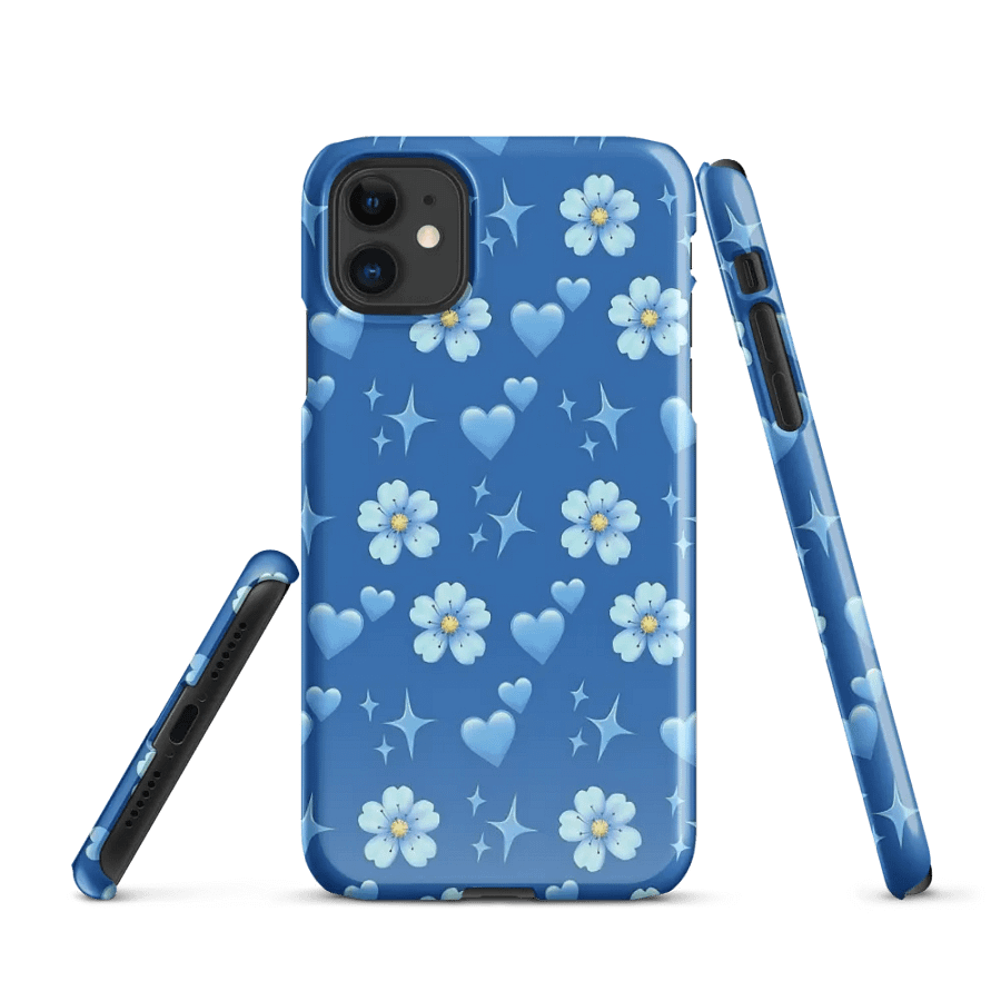 Blue Heart Snap Case for iPhone® product image (1)