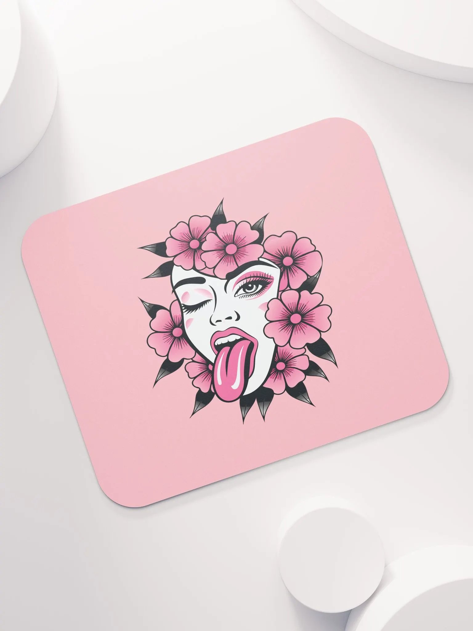 Floral Wink Mouse Pad product image (7)