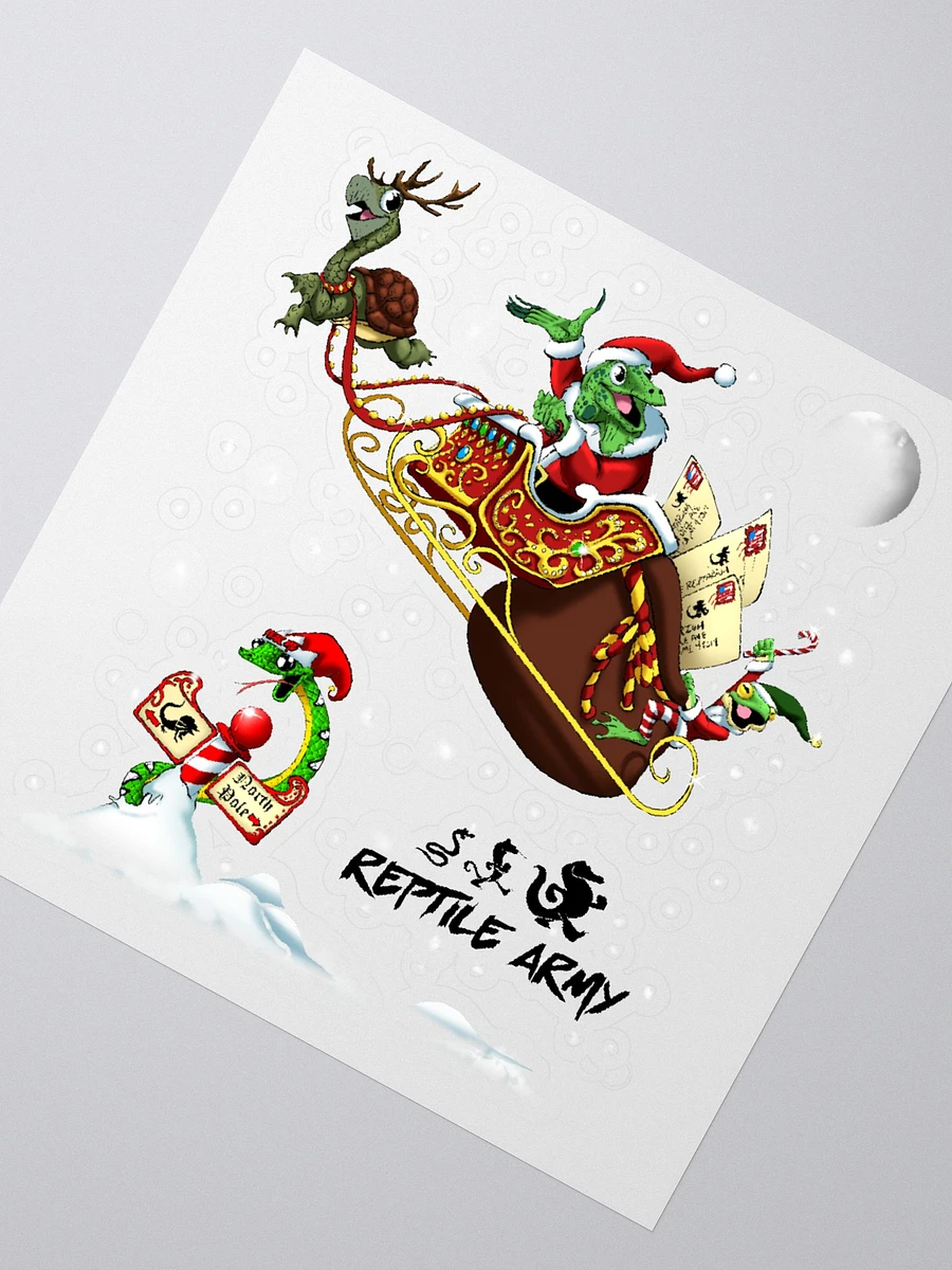 Santa's Sleigh 🛷 Tee Sticker Sheet product image (2)