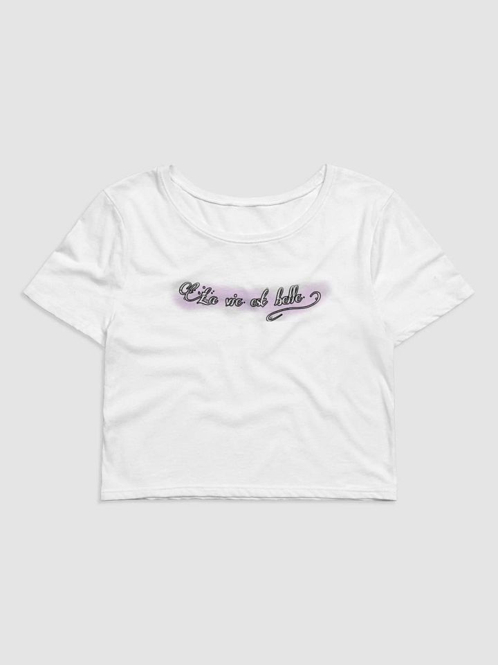 T-shirt- La vie est belle product image (1)