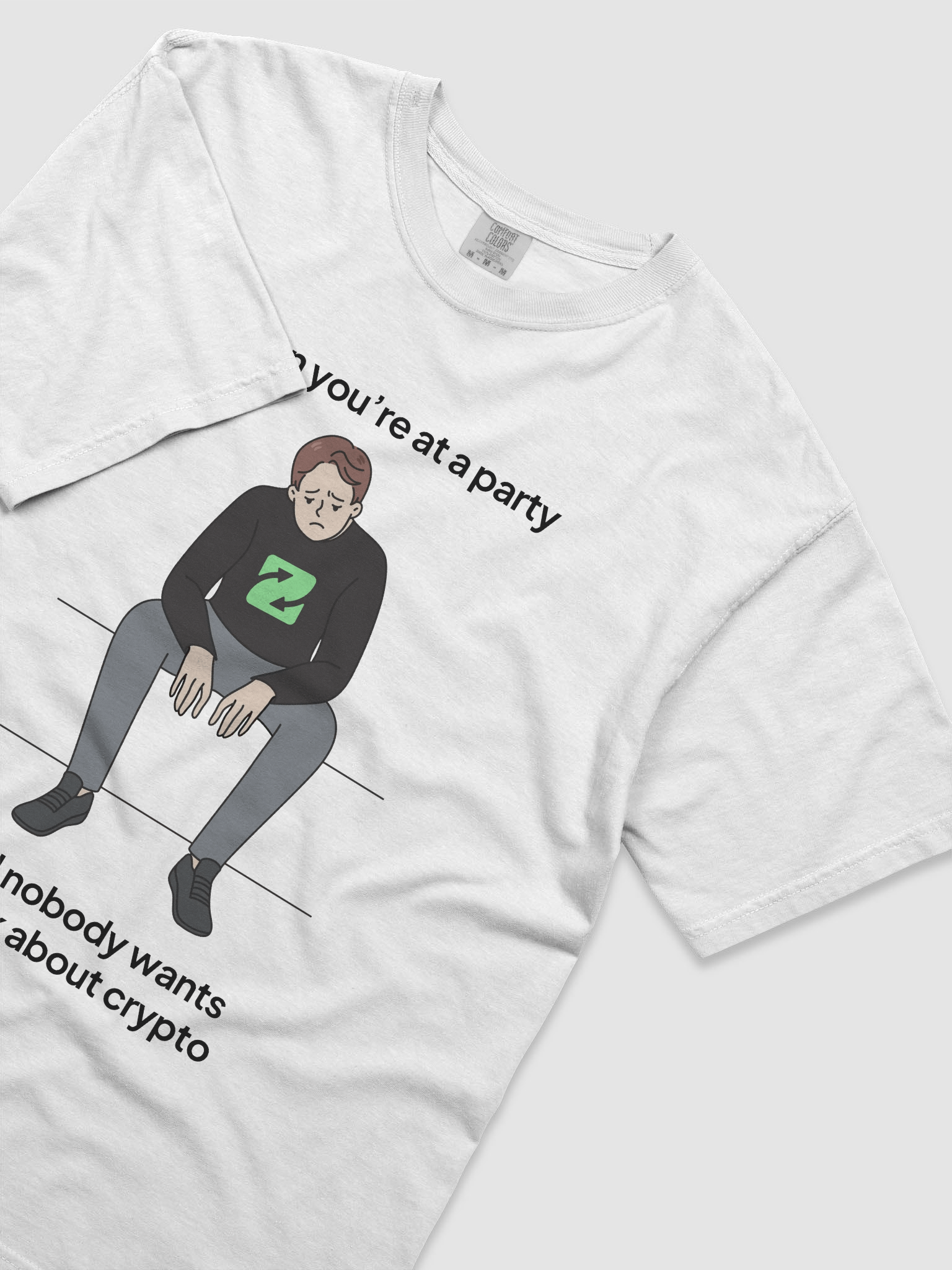 Sad at Party Meme T-Shirt product image (3)