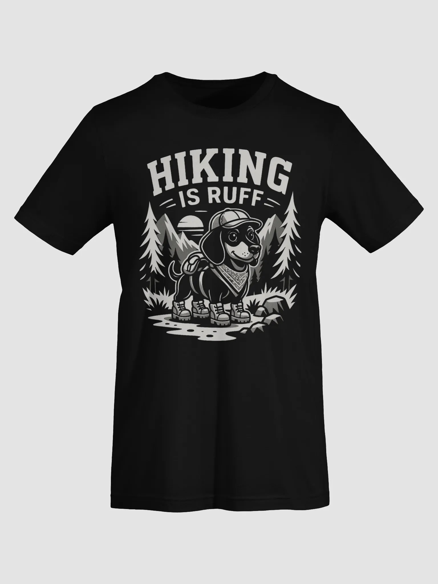 Hiking is Ruff T-Shirt product image (25)