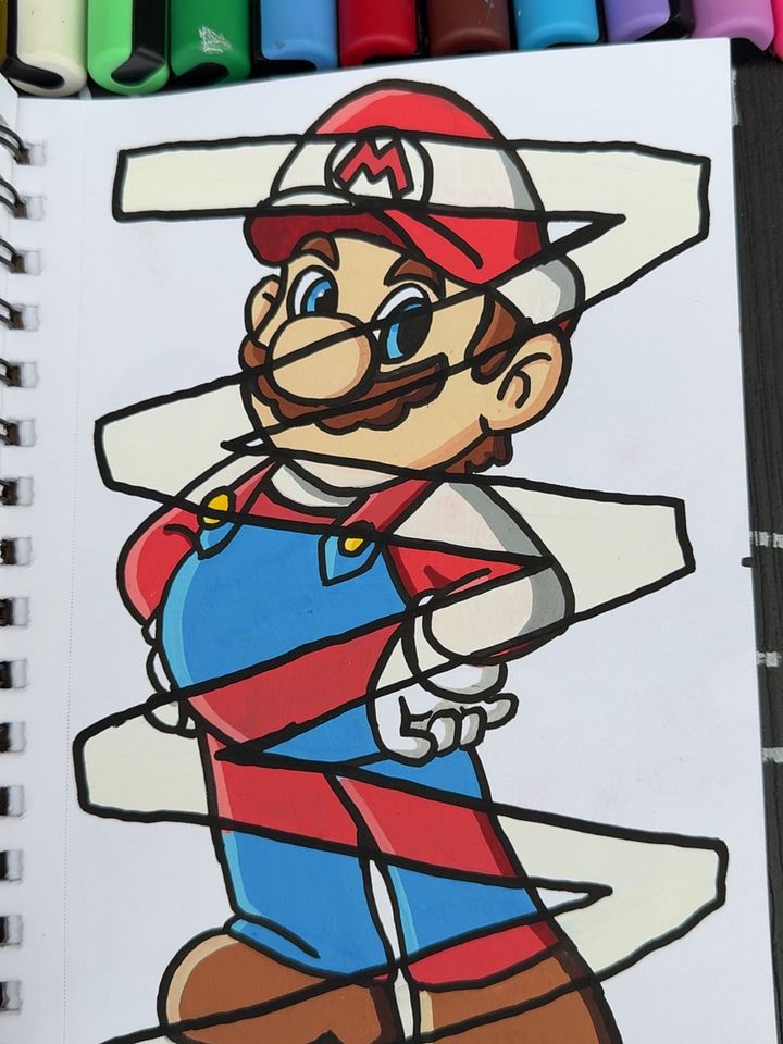 Mario xray effect product image (1)