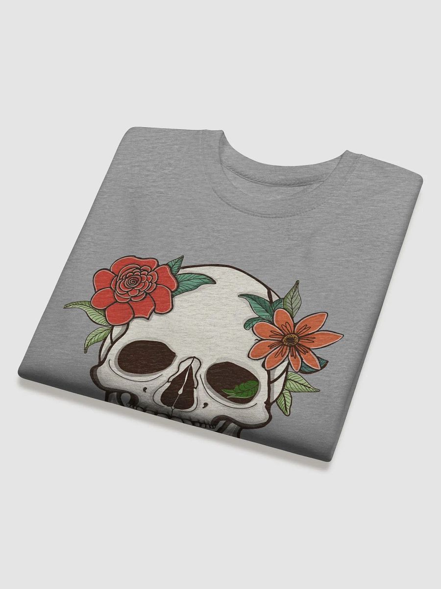 Skull and Flowers Cotton Sweatshirt product image (30)