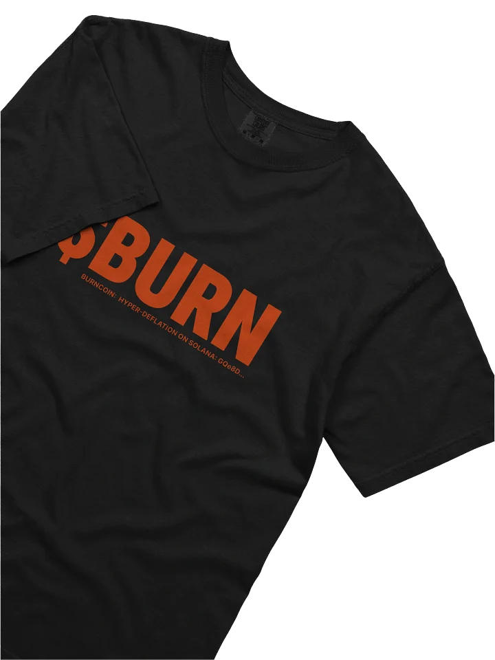 $BURN T-shirt - Red on Dark product image (2)
