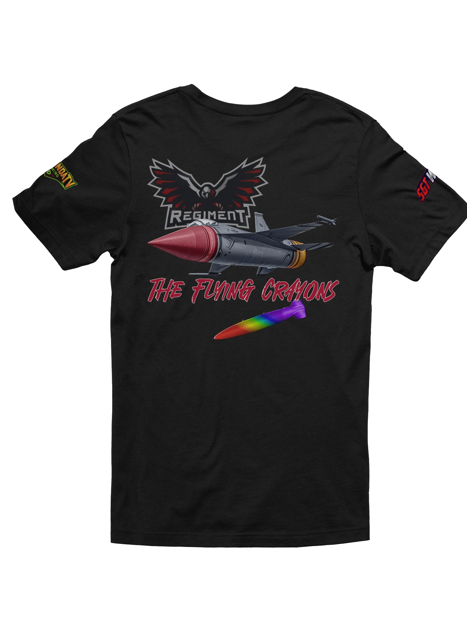 Flying Crayons Regiment Fundraiser Shirt (AC & SgtWilky) product image (2)