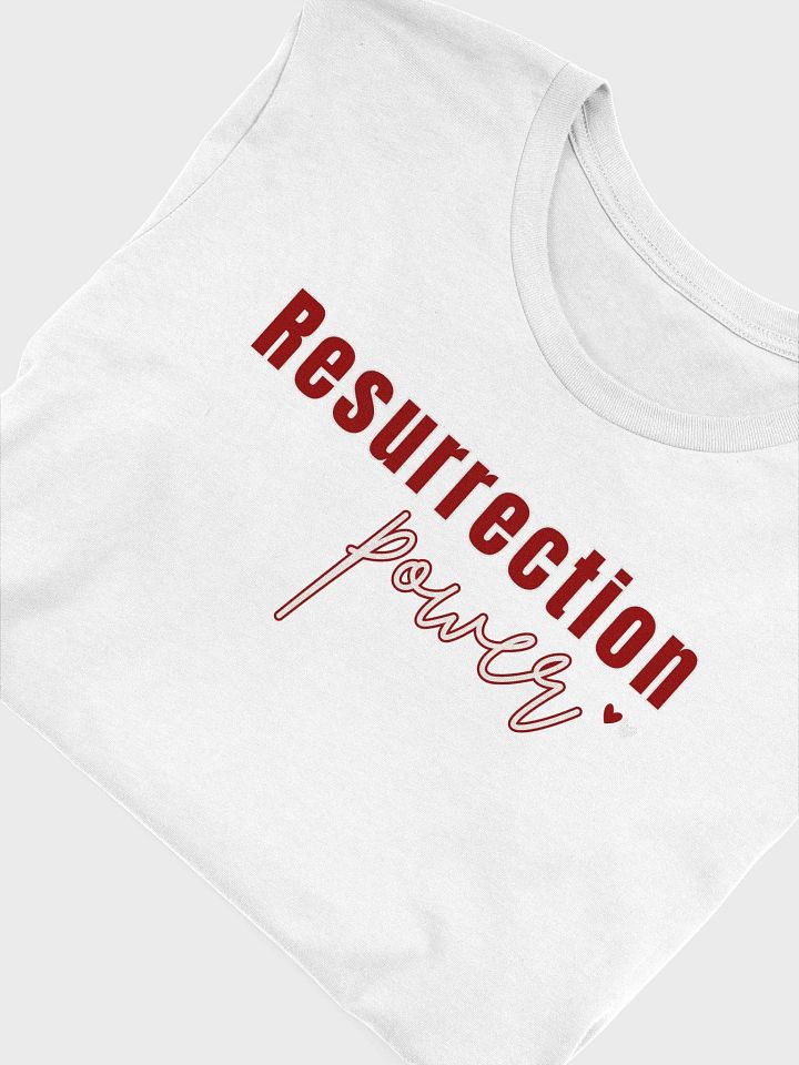 Resurrection Power, Christian Bella Canvas T-shirt product image (8)