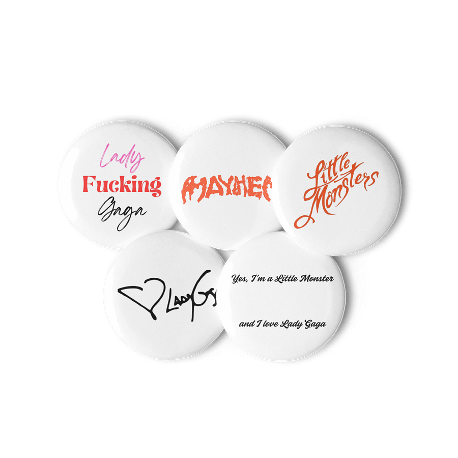 Lady Gaga Fan Pins product image (3)