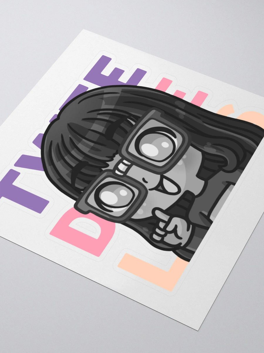 TweedleLiras Typography Sticker product image (3)