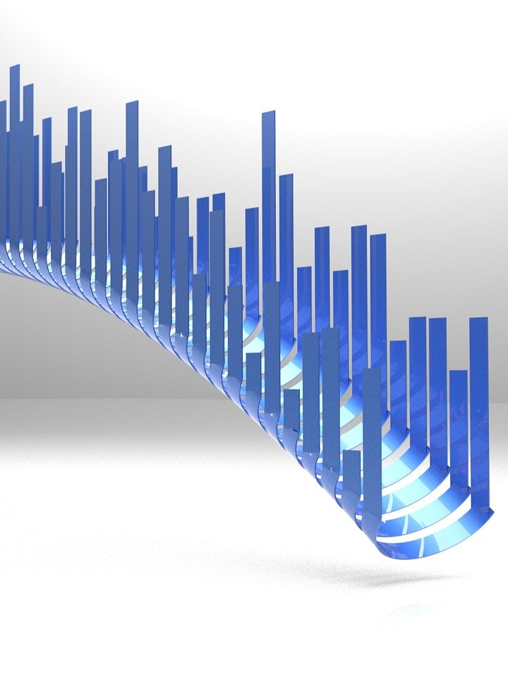 Parametric Staircase Facade Design Grasshopper Rhino Files Download product image (2)