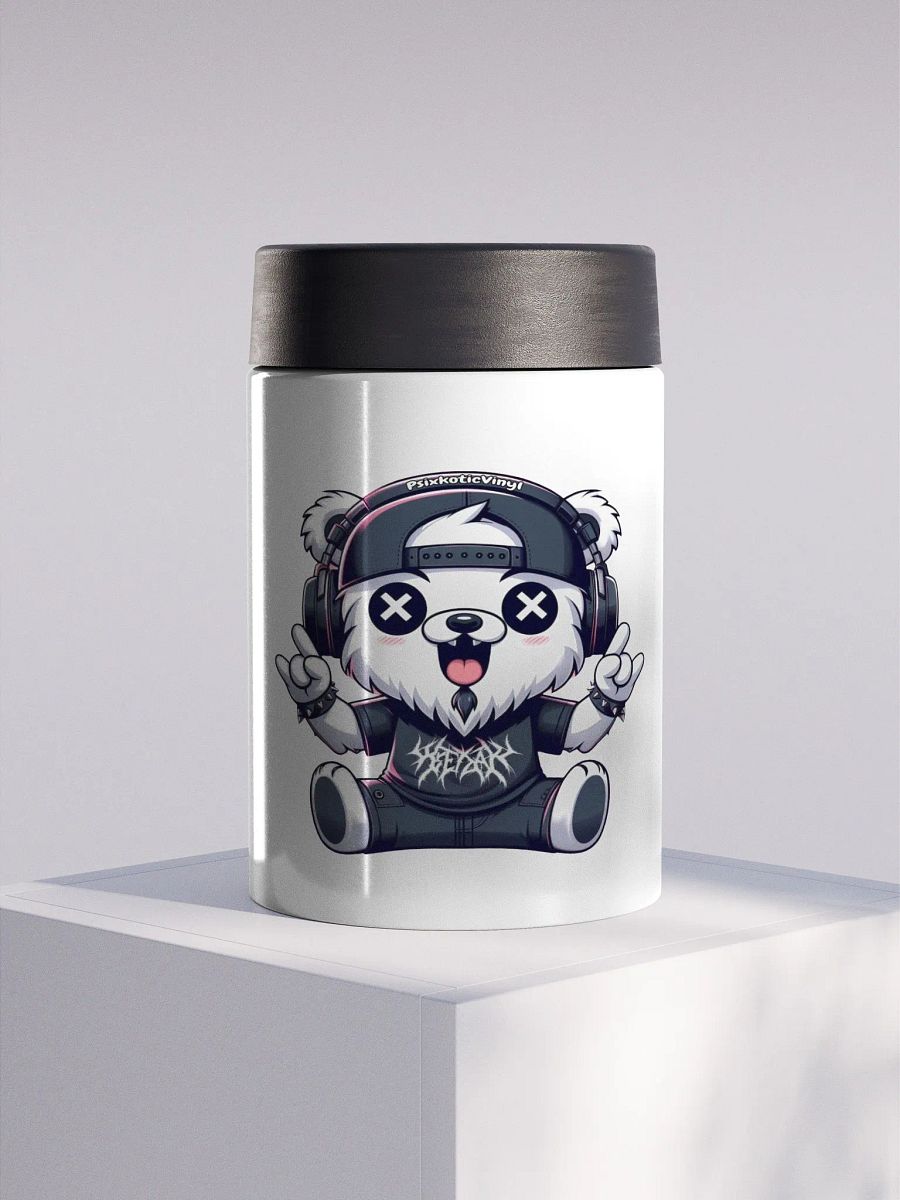 Psixkotic Bear Stainless Steel Koozie product image (1)
