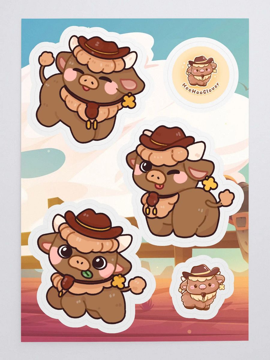 Moo Moo Stickers! product image (3)