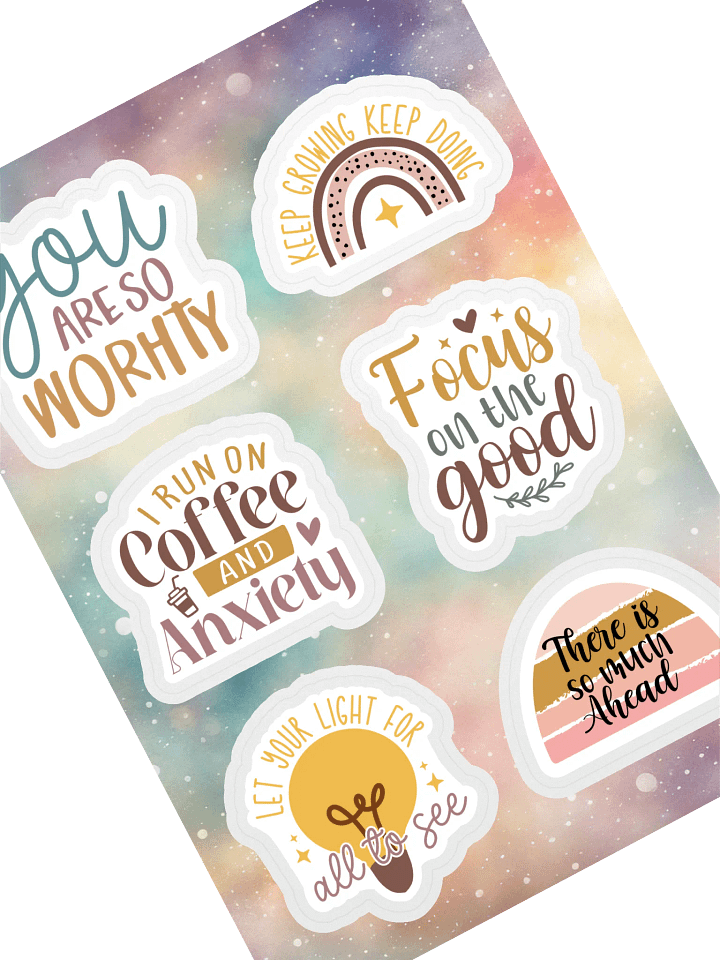 Mental Health Sticker Pack product image (1)