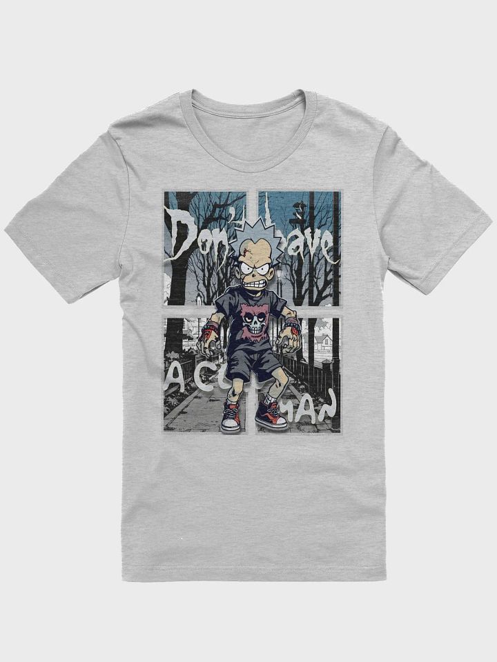 Spiky Blue-Grey Skull T-Shirt product image (1)