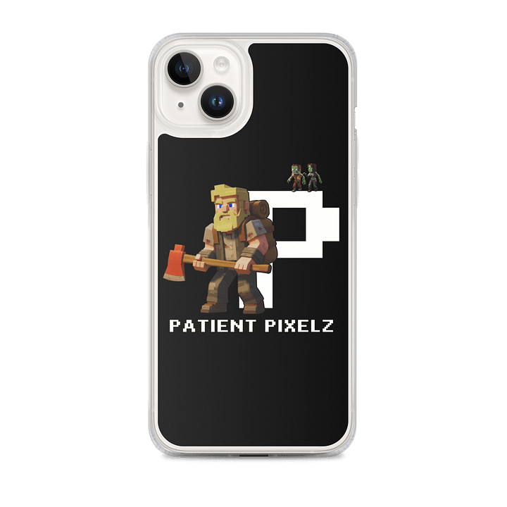 Patient PixelZ P Logo iPhone® MagSafe® Case (Black) product image (1)