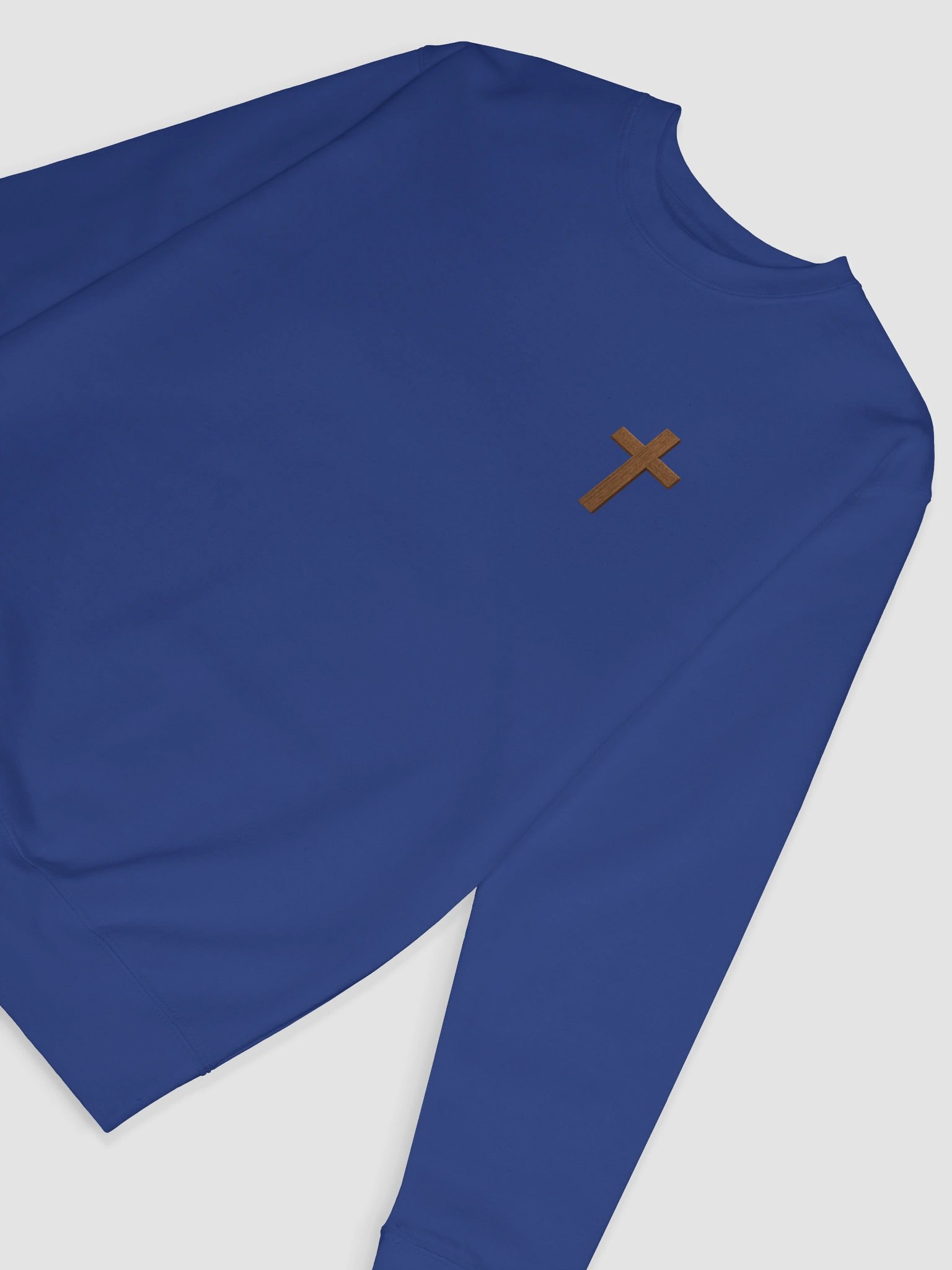 Be Still - Psalm 46:10 Bible Verse Sunset Mountain Design Crewneck product image (6)