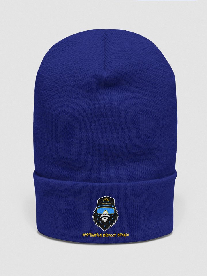 Bigfoot Blue Cuffed Beanie product image (1)