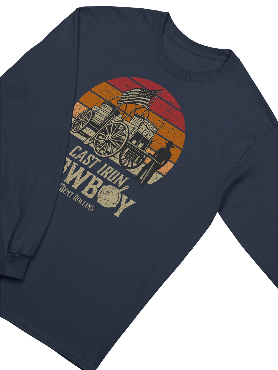 Cast Iron Cowboy Long Sleeved T-Shirt product image (3)