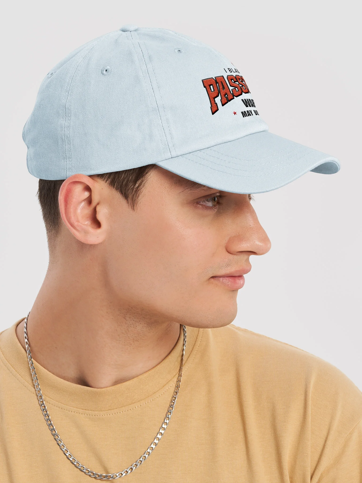 Blame My Passport Dad Hat product image (23)