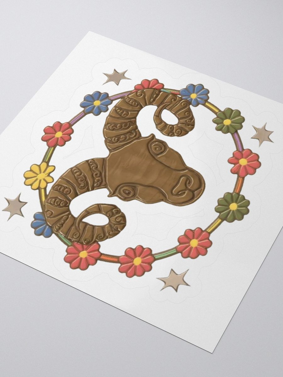 Aries Zodiac Kiss-Cut Sticker product image (9)