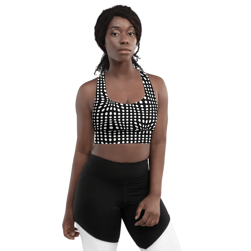 The Simone Longline Sports Bra product image (4)