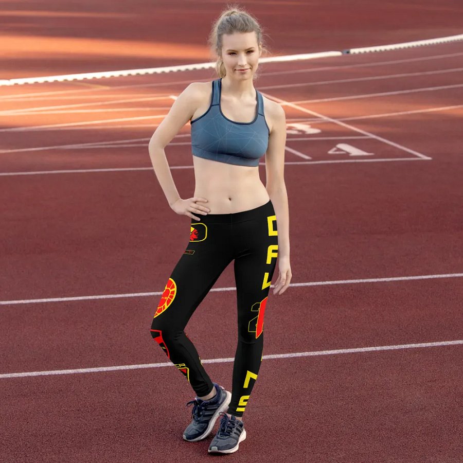 Dawkins Yellow Red Leggings product image (7)
