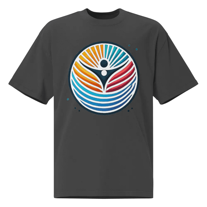 Harmony Unleashed Oversized Tee product image (1)