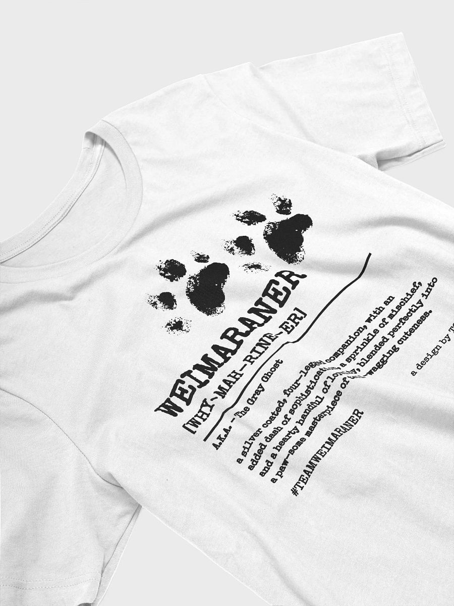 Definition of Weimaraner V2 - Bella+Canvas Supersoft T-shirt product image (4)