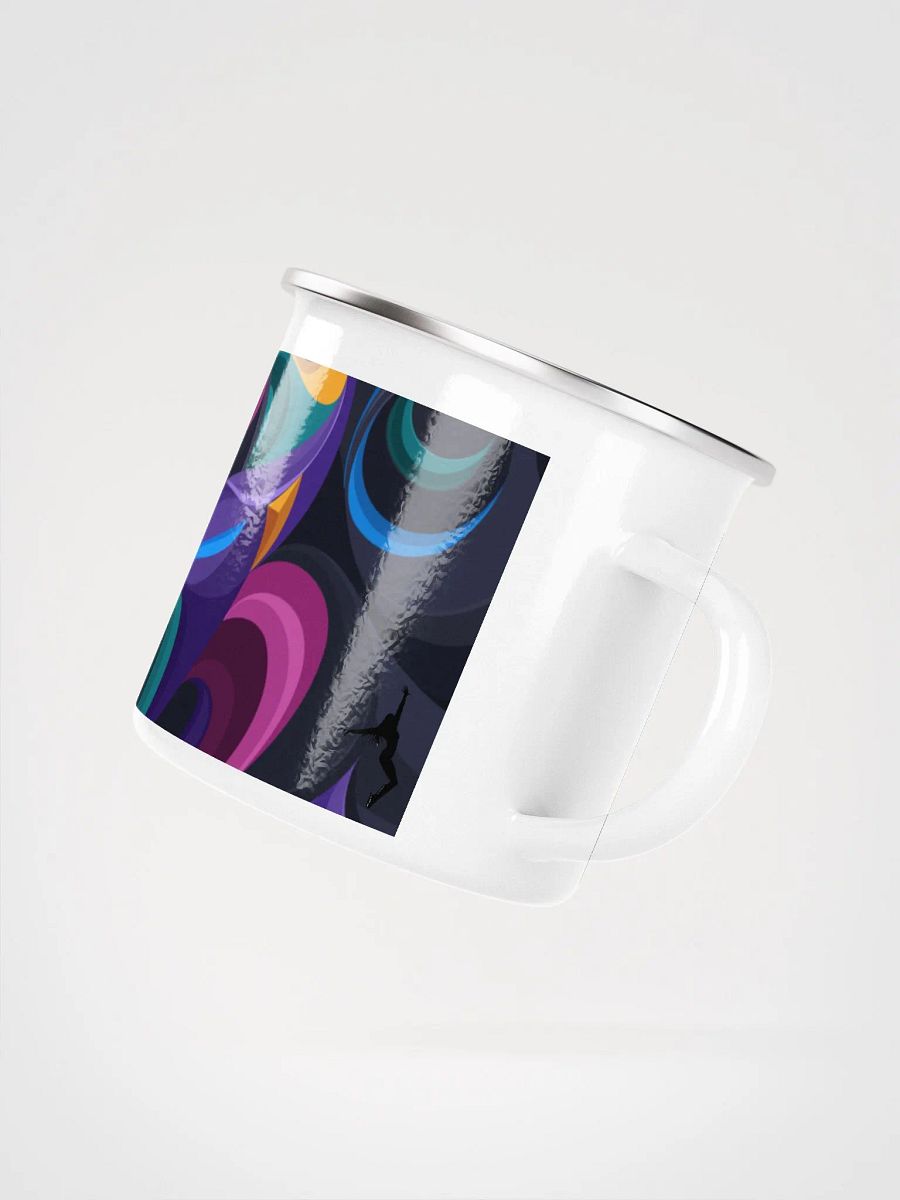 Ethereal Swirl Enamel Mug product image (3)