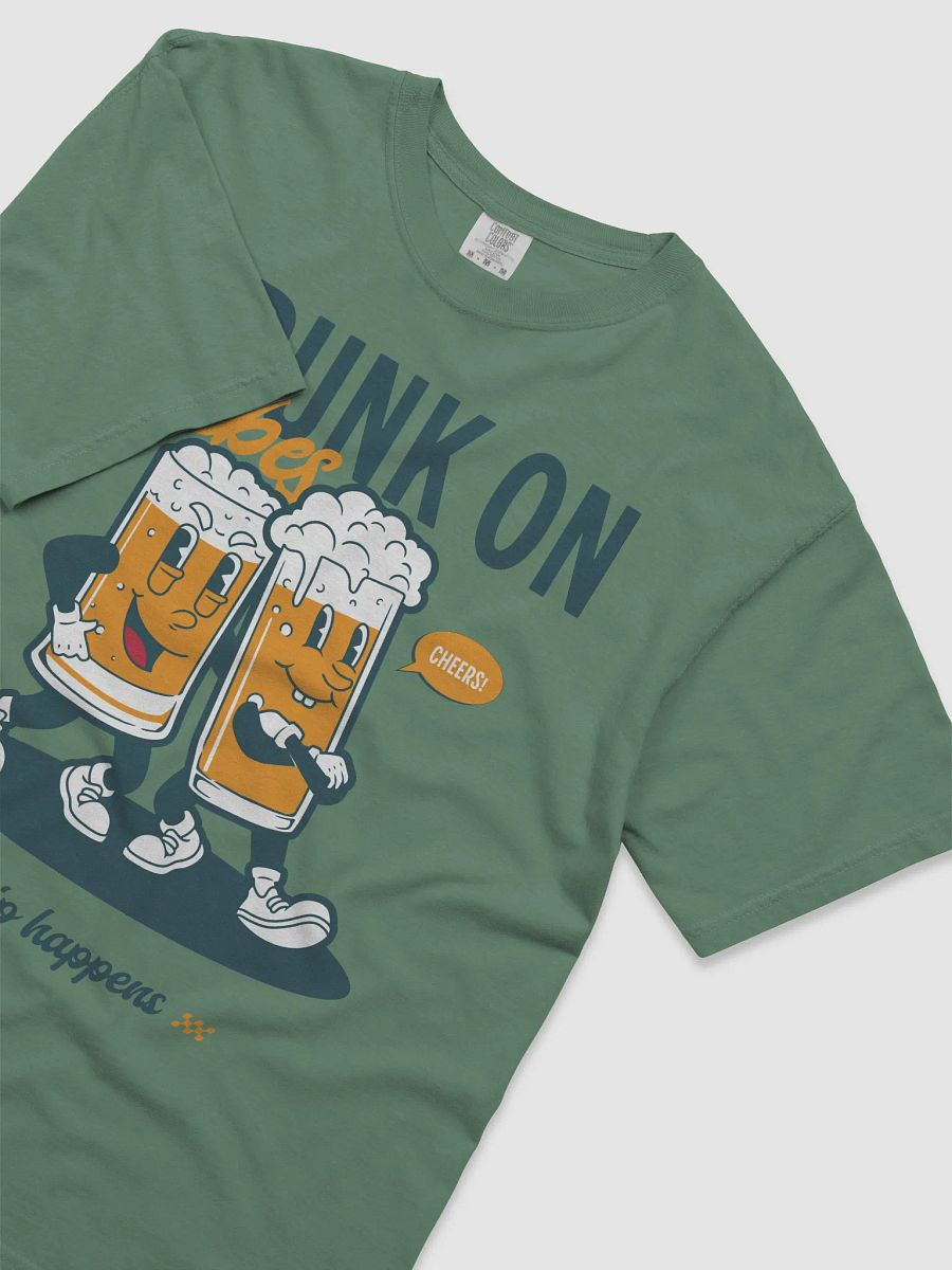Drunk on Vibes – Beer & Chill Summer Tee product image (3)