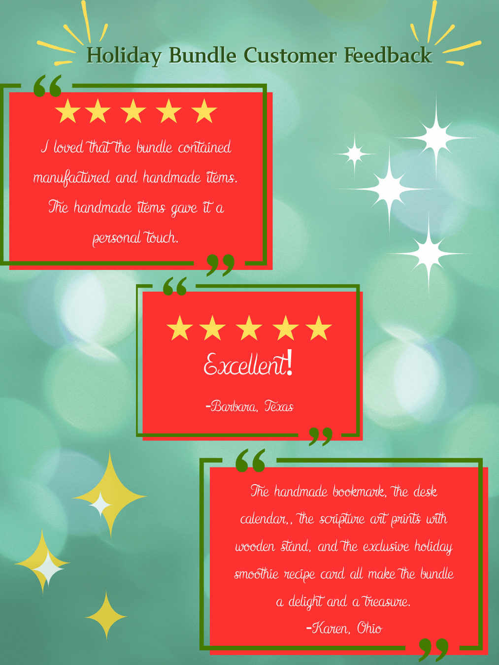 Scriptures & Smoothies Holiday Bundle - HARDCOVER product image (2)