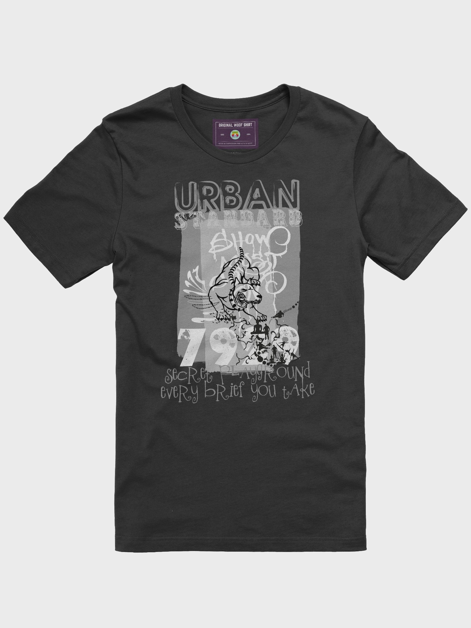 City Dog | Unisex Bella+Canvas Supersoft T-Shirt product image (2)