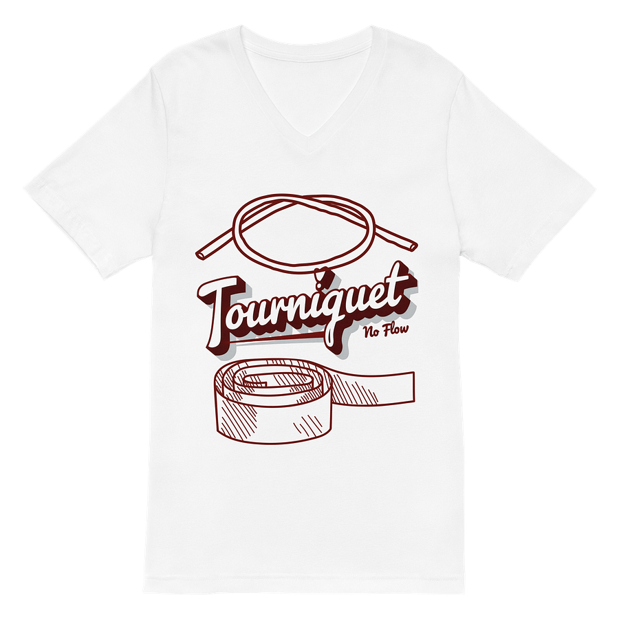 Tourniquet Tape V-Neck Tee product image (2)