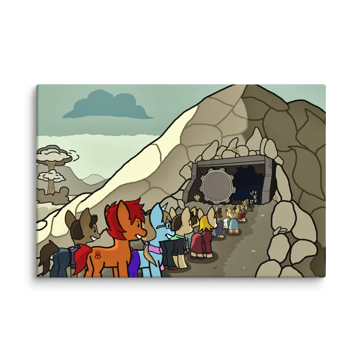 2025 Fallout Equestria Canvas Print product image (1)