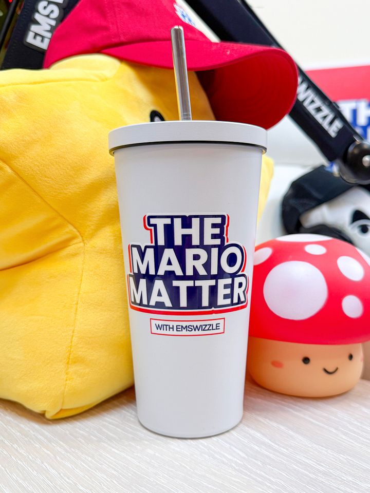 The Mario Matter Straw Cup product image (1)