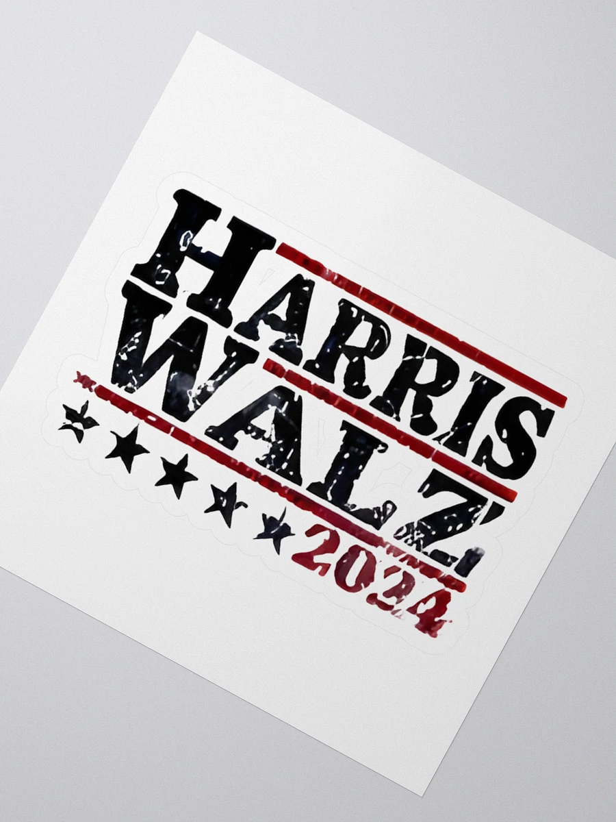 HARRIS WALZ 2024 Kiss Cut Stickers product image (2)