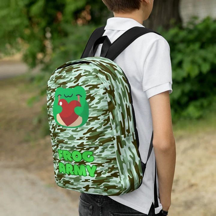 Frog Army Backpack product image (1)