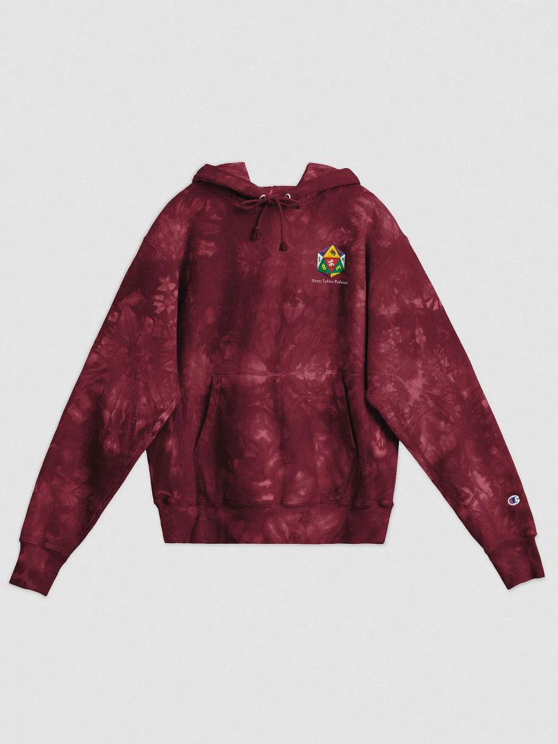 Critical Hit Tie-Dye D20 Hoodie