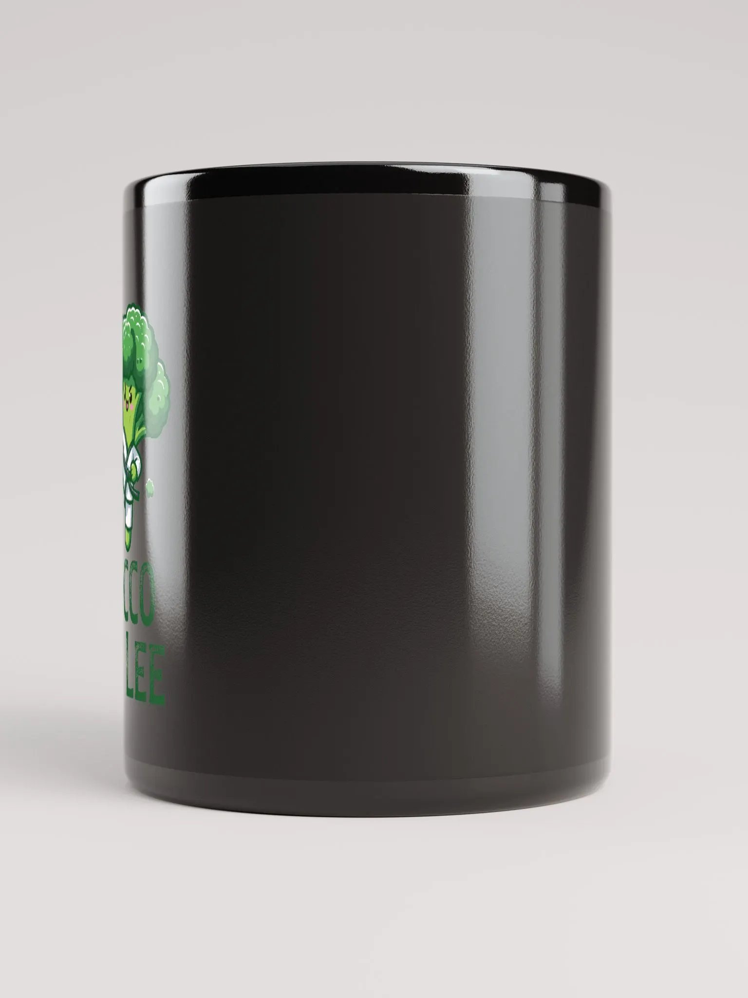 Broccoli Martial Arts Master Brocco Lee | Black Mug product image (10)