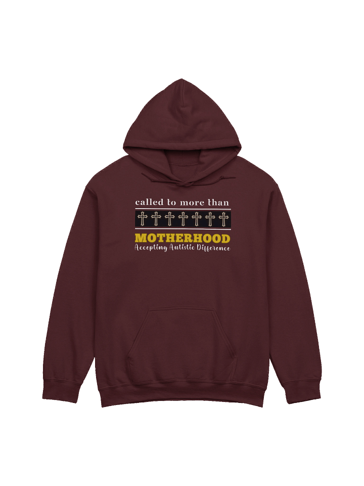 Called To More Than Motherhood Gildan Hoodie | Christian Faith | Autism Awareness | Gift to Mom product image (1)