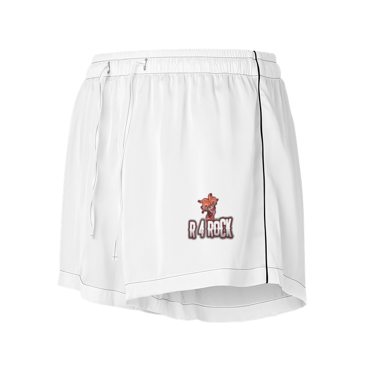 R 4 ROCK Women’s Performance Shorts – White Edition product image (1)