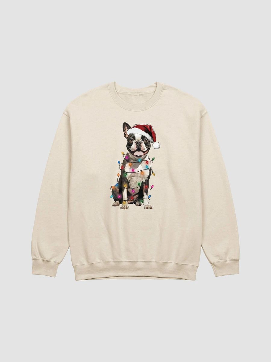 Funny Boston Terrier(Brindle) Christmas Sweatshirt for Bostie Paw-rents product image (18)